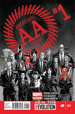 cover Avengers Arena #1